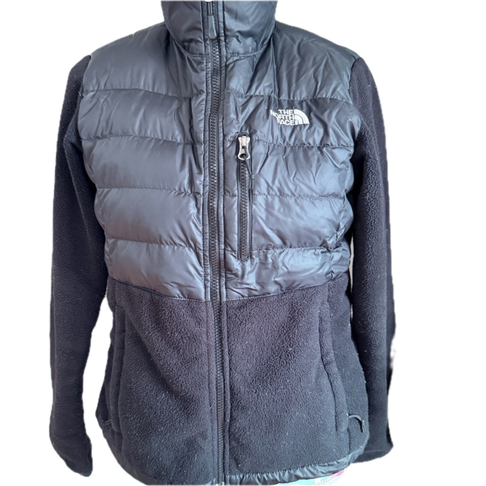 The North Face Denali Puffer Fleece Jacket Womens Size Small 550 Down Insulated